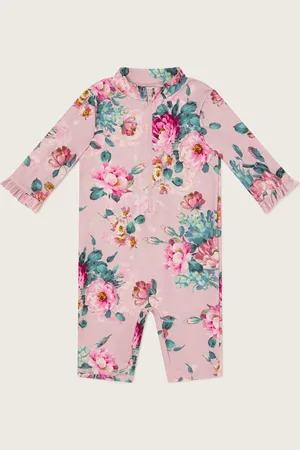 Monsoon Baby Floral Print UPF50 Swimsuit3 - 6 måneder (62 - 68cm)
