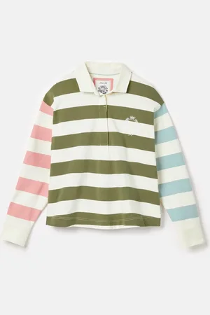 Joules Lara Boxy Fit Rugby Skjorter46