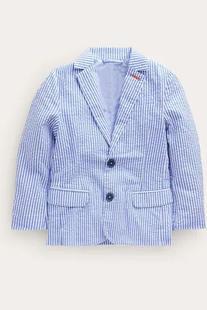 Boden Seersucker 100% Cotton Blazer6 - 7 år (116 - 122cm)