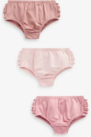 Next 100% Cotton Baby Knickers 3 Pack (0mths-2yrs)0-3 mdr