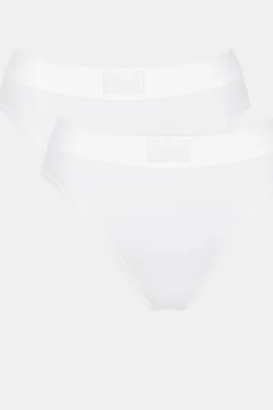 Sloggi Black/White/Red Double Comfort T Tai Briefs 2 Pack