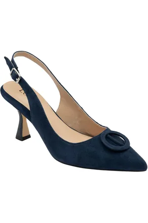 Lotus Slingback Suede Court Shoeseu42