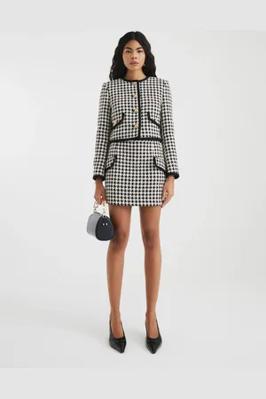 River Island Dogtooth Trophy Jacket36