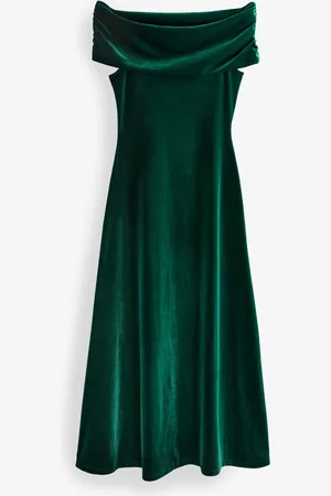 Next Bardot Velvet Maxi Dress48