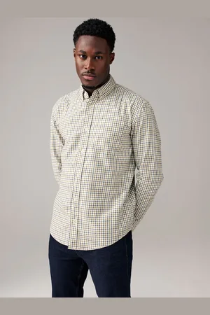 Next Check Long Sleeve 100% Cotton Oxford ShirtXL
