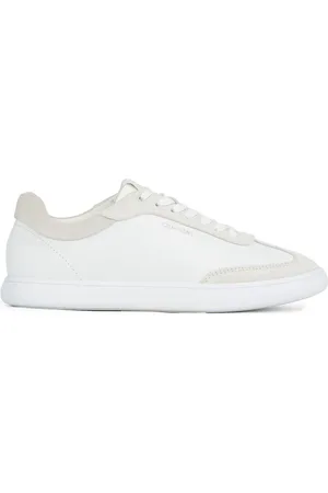 Calvin Klein Cupsole Lace Up Suede Trainers