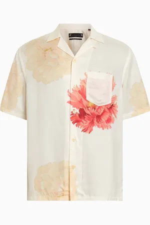 AllSaints AllSaints Fleur Short Sleeve ShirtX-Large