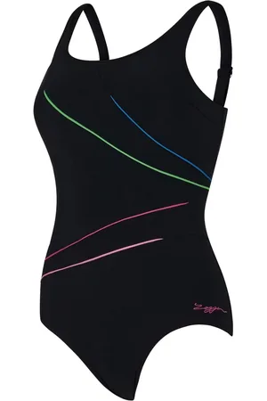 Zoggs Macmasters Scoopback Tummy Control Sort Badedragt50