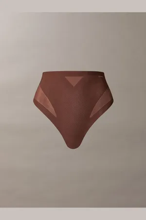 Calvin Klein Stay Put Mesh Thongxlarge