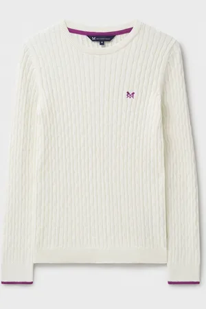 J.Crew Company Heritage Cable Rund hals Trøje38