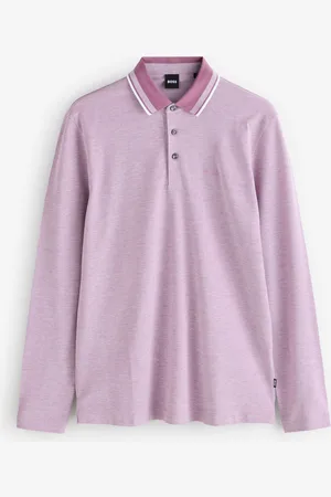 HUGO BOSS Long Sleeve 100% Cotton Polo ShirtXL