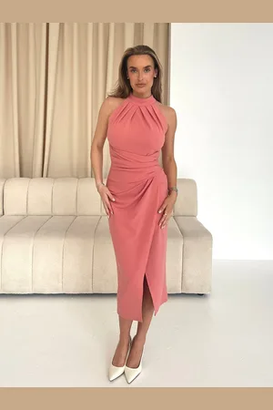 Girl in Mind Alessia Halterneck Midi Kjole38