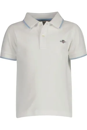 GANT Striped Pique 100% Cotton Polo Shirt24 måneder (92cm)