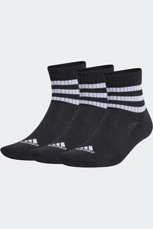 adidas 3-Stripes Cushioned Sportswear Mid Cut Socks 3 PairsUK 12.5 - 1