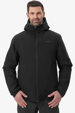 DECATHLON Mens Ski 100 Black JacketL