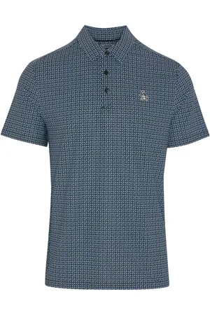 Original Penguin Micro Geo Tryk Polo-skjorterXXL
