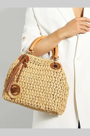 Dune Lille Daiquri Raffia Grab Bagen