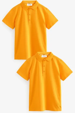 Clarks Short Sleeve 100% Cotton Boys Polo Shirts 2 Pack8 år ( 128 cm)