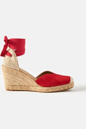 mint&berry Espadrille Slips Kilehæleeu41