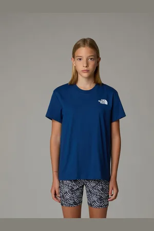 The North Face Girls Redbox Relaxed 100% Cotton T-ShirtL
