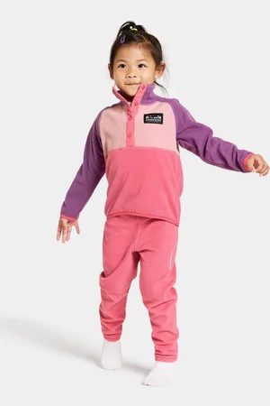 Didriksons Kids Monte Half Button Jumper104110cm