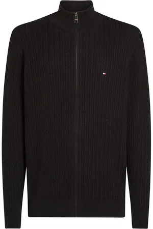Tommy Hilfiger Herringbone 100% Cotton Zip JumperL