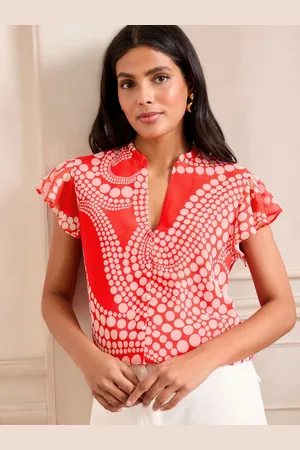 Love & Roses Short Sleeve Blouse36