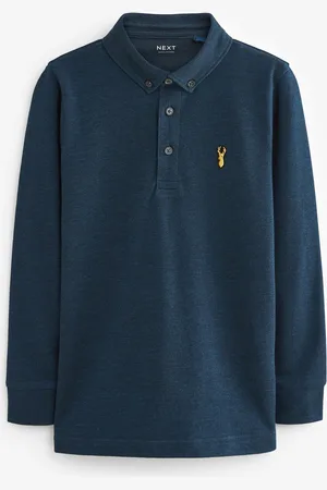 Next Langærmet 100% Cotton Polo-skjorter (3-16år)14 år (164cm)