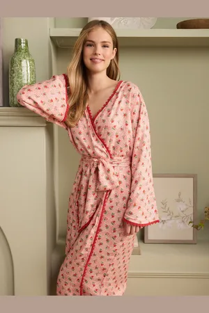 Laura Ashley Pink Ditsy RobeM