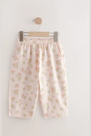 Next Textured Barrel Leg Trousers (3mths-7yrs)1.5 - 2 år (86 - 92cm)