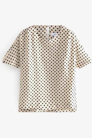 Next Textured Fabric Boxy Top38