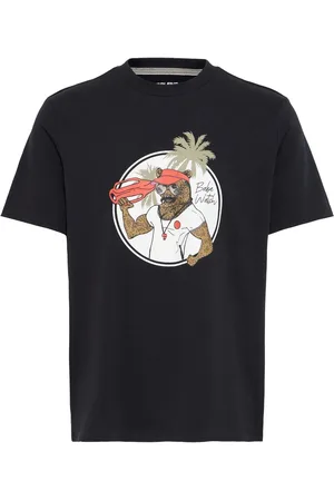 Blend Sloth Printed Short Sleeve 100% Cotton T-Shirtsmall