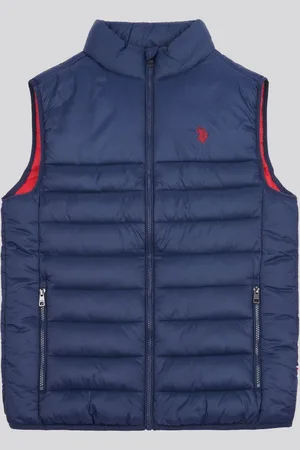 U.S. Polo Assn. U. S. Polo Assn. Mens Panelled Quilted GiletS