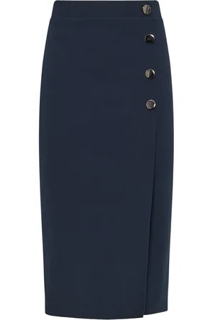 Long Tall Sally Side Wrap Skræddersyet Nederdele42 Høj