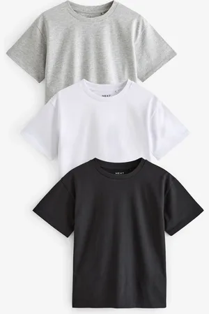Next Oversized 100% bomuld T-shirt 3 Pakke (3-16år)7 år (122cm)