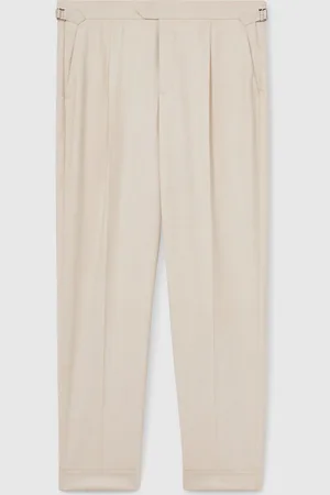 Reiss Elite Tapered Turn-Up Trousers36r