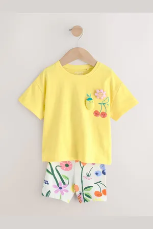 Next Kortærmet T-shirt og cykelshorts