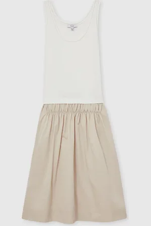 Reiss Wren Layered Sleeveless Midi Dress46