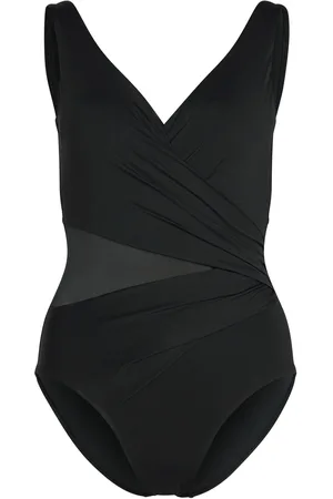 Hunkemöller Hunkemöller Shaping Shell Mesh Black Swimsuitmedium