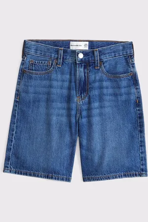 Abercrombie & Fitch Blue Baggy Denim Shorts146152cm