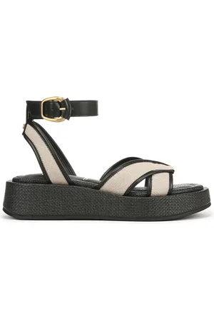 Sam Edelman Normal pasform Nylie Gladiator Sort Sandaler6