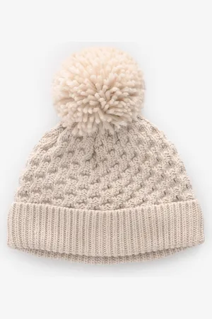 Next Strikket Pom Vaflet Baby Hatte og huer3 - 6 måneder (62 - 68cm)