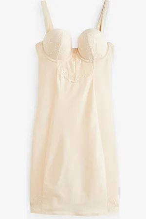 Next Firm Tummy Control underkjole med skål og blonde85C