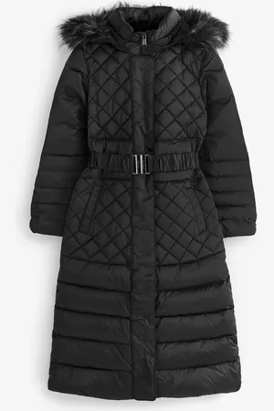 Guess Marlene Sort Longline Quiltet Dunjakkemedium