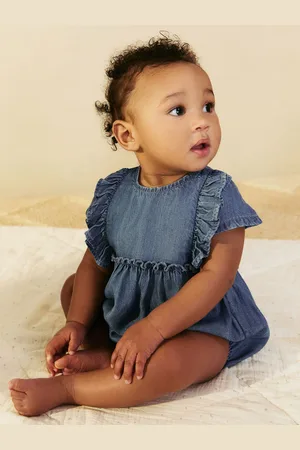 Next Frill Shoulder Baby Romper (0mdr.-2år)8086cm