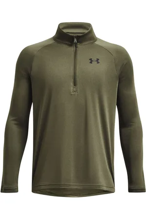 Under Armour Youth Tech 2.0 1/2 Sweatshirt med lynlås 100% bomuldYL