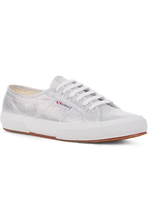 Superga Silver Lamew Trainers