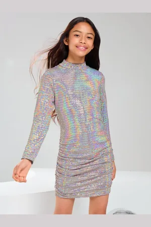 Lipsy London Teenager Holographic Bodycon Kjole (10-16år)14 år (164cm)