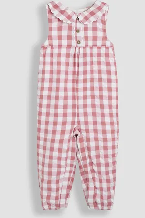 JoJo Maman Bébé Peter Pan Collar Dungarees6268cm