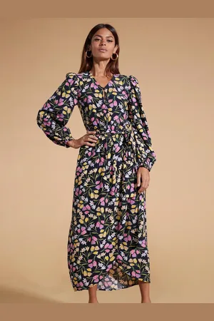 Dancing Leopard Mabel Midaxi Mock Wrap Kjole34